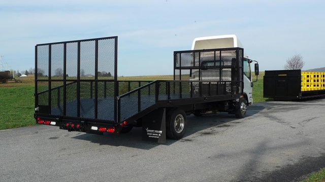landscape truck bed