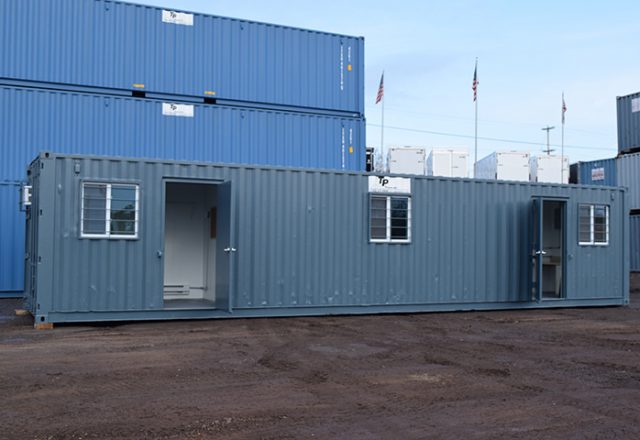 40' full office container for rent