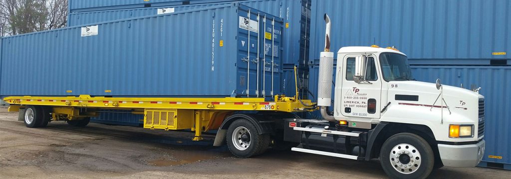 Storage Container Delivery - Portable Shipping Container Transportation