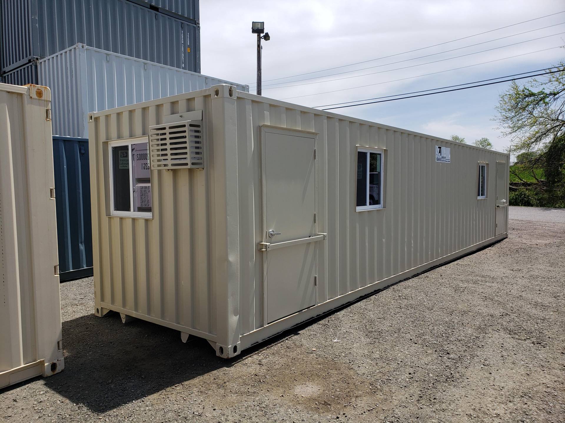 A custom scale house office for sale from TP Trailers