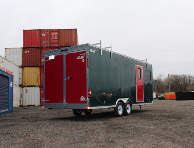 specialty trailer with custom paint