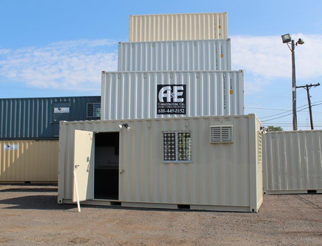 shipping container rooms
