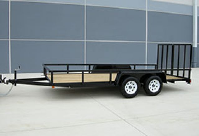 open deck trailers that are designed to serve a wide range of hauling needs for businesses and homeowners