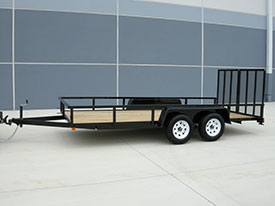 open utility trailer for sale